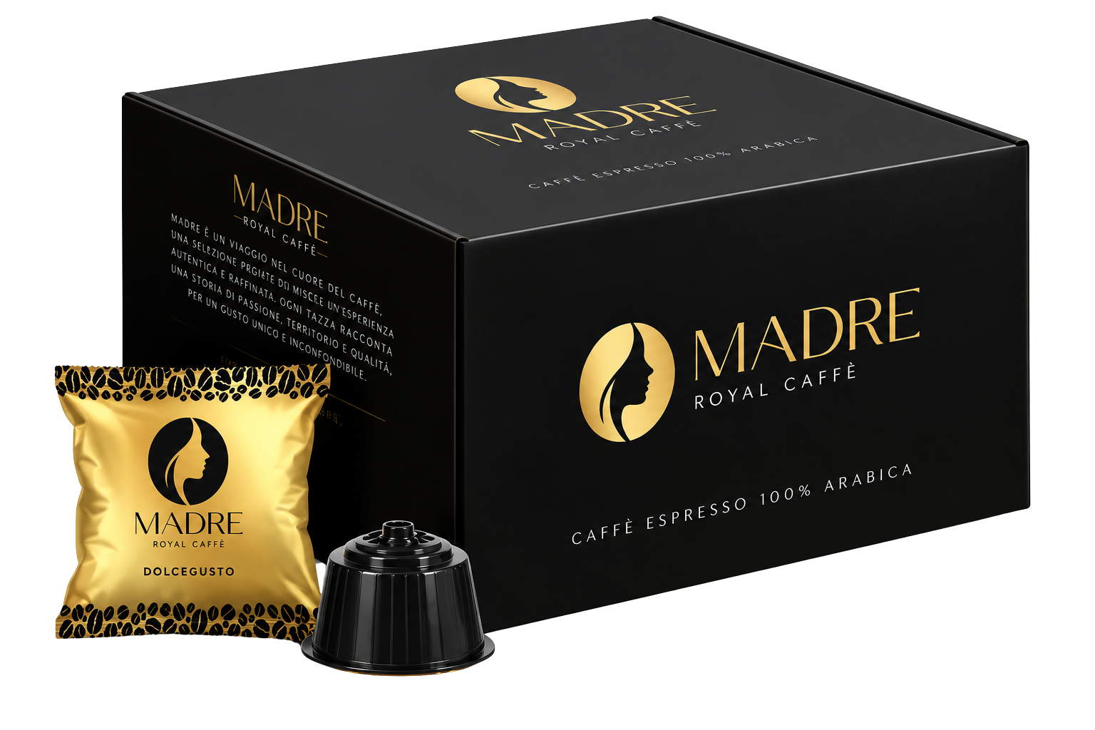 Кафе капсули Royal Caffè Mother Blend 100% Арабика за Dolce Gusto – 20 броя